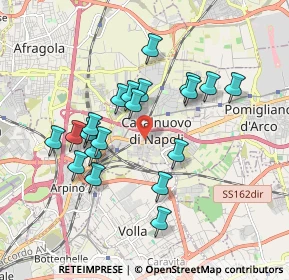 Mappa Via Madre Teresa di Calcutta, 80013 Casalnuovo di Napoli NA, Italia (1.7935)