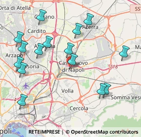 Mappa Via Madre Teresa di Calcutta, 80013 Casalnuovo di Napoli NA, Italia (4.912)