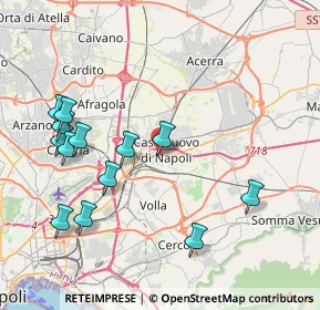 Mappa Traversa I Via Nazionale delle Puglie, 80013 Casalnuovo di Napoli NA, Italia (4.73308)