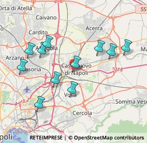 Mappa Via Madre Teresa di Calcutta, 80013 Casalnuovo di Napoli NA, Italia (4.10545)