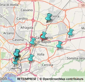 Mappa Traversa I Via Nazionale delle Puglie, 80013 Casalnuovo di Napoli NA, Italia (4.92538)