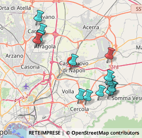 Mappa Traversa I Via Nazionale delle Puglie, 80013 Casalnuovo di Napoli NA, Italia (4.69571)