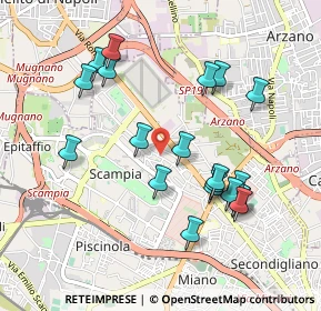 Mappa Gran Sasso - Monte Rosa, 80144 Napoli NA, Italia (1.0395)