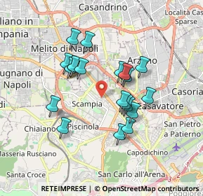 Mappa Gran Sasso - Monte Rosa, 80144 Napoli NA, Italia (1.6)