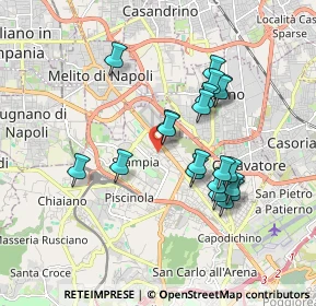 Mappa Gran Sasso - Monte Rosa, 80144 Napoli NA, Italia (1.736)