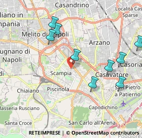Mappa Gran Sasso - Monte Rosa, 80144 Napoli NA, Italia (2.64455)