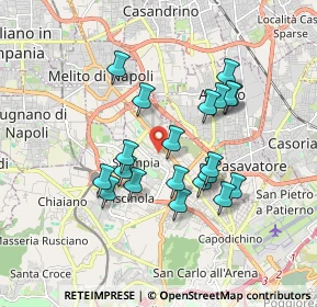 Mappa Gran Sasso - Monte Rosa, 80144 Napoli NA, Italia (1.6745)