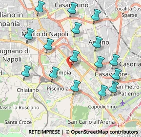 Mappa Gran Sasso - Monte Rosa, 80144 Napoli NA, Italia (2.2525)