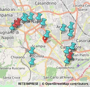 Mappa Gran Sasso - Monte Rosa, 80144 Napoli NA, Italia (2.397)