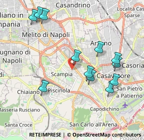 Mappa Gran Sasso - Monte Rosa, 80144 Napoli NA, Italia (2.22917)