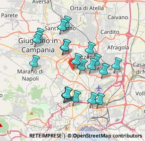 Mappa Gran Sasso - Monte Rosa, 80144 Napoli NA, Italia (3.487)