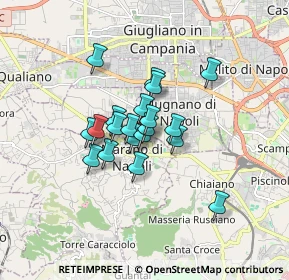 Mappa Viale della Repubblica, 80016 Calvizzano NA, Italia (1.193)