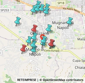 Mappa Viale della Repubblica, 80016 Calvizzano NA, Italia (0.9095)