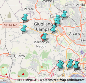 Mappa Viale della Repubblica, 80016 Calvizzano NA, Italia (5.7125)