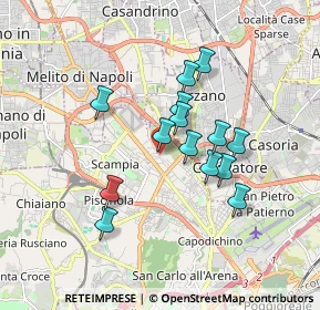 Mappa Via Cupa Vicinale dell'Arco, 80144 Napoli NA, Italia (1.54857)