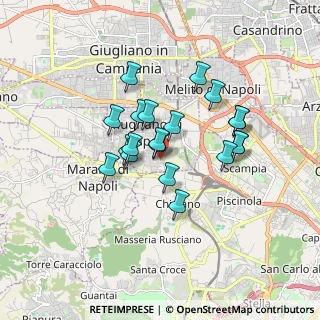 Mappa Via Cesare Pavese Traversa III, 80018 Mugnano di Napoli NA, Italia (1.452)