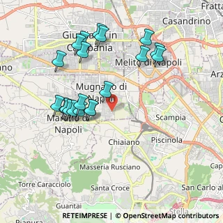 Mappa Via Cesare Pavese Traversa III, 80018 Mugnano di Napoli NA, Italia (2.1065)