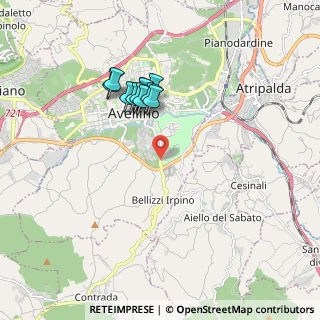 Mappa SS 88, 83100 Avellino AV, Italia (1.65727)