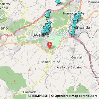 Mappa SS 88, 83100 Avellino AV, Italia (2.41727)