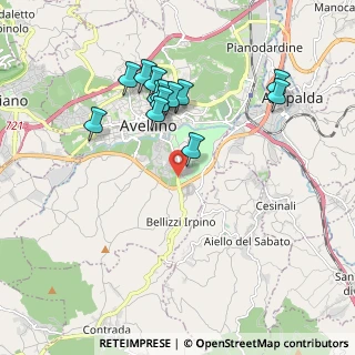 Mappa SS 88, 83100 Avellino AV, Italia (1.96462)