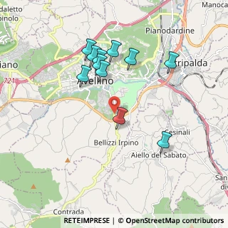 Mappa SS 88, 83100 Avellino AV, Italia (1.90727)