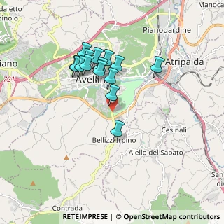 Mappa SS 88, 83100 Avellino AV, Italia (1.67133)