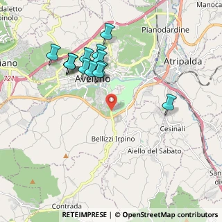 Mappa SS 88, 83100 Avellino AV, Italia (2.07154)