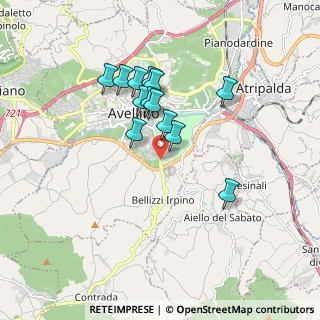 Mappa SS 88, 83100 Avellino AV, Italia (1.57923)