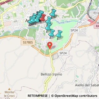 Mappa SS 88, 83100 Avellino AV, Italia (1.271)