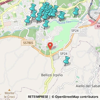Mappa SS 88, 83100 Avellino AV, Italia (1.4995)