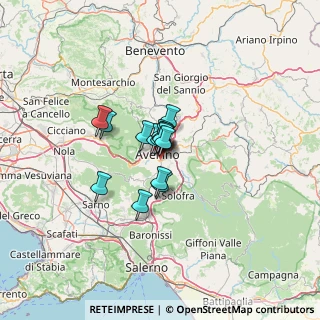 Mappa SS 88, 83100 Avellino AV, Italia (6.874)