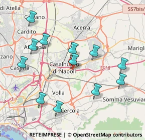 Mappa Via Visconti, 80038 Pomigliano d'Arco NA, Italia (4.46167)