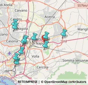 Mappa Via Visconti, 80038 Pomigliano d'Arco NA, Italia (4.30455)