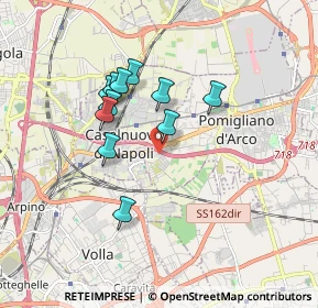 Mappa Via Visconti, 80038 Pomigliano d'Arco NA, Italia (1.57091)