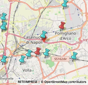 Mappa Via Visconti, 80038 Pomigliano d'Arco NA, Italia (2.885)