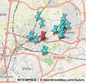 Mappa Via Visconti, 80038 Pomigliano d'Arco NA, Italia (1.5325)