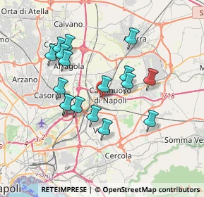 Mappa Via nazionale delle pugile, 80013 Casalnuovo di Napoli NA, Italia (3.49588)