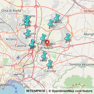 Mappa Via Madre Rosa Gattorno, 80013 Casalnuovo di Napoli NA, Italia (4.13917)
