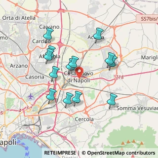 Mappa Via Madre Rosa Gattorno, 80013 Casalnuovo di Napoli NA, Italia (3.72077)