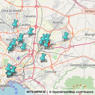Mappa Via Madre Rosa Gattorno, 80013 Casalnuovo di Napoli NA, Italia (5.847)