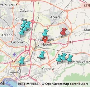 Mappa Via Madre Rosa Gattorno, 80013 Casalnuovo di Napoli NA, Italia (4.27364)