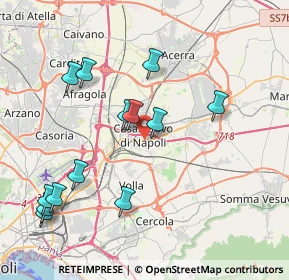 Mappa Via Madre Rosa Gattorno, 80013 Casalnuovo di Napoli NA, Italia (4.62385)