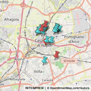 Mappa Via Madre Rosa Gattorno, 80013 Casalnuovo di Napoli NA, Italia (1.3585)