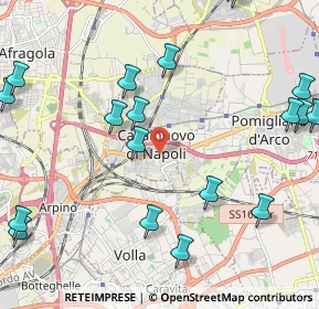 Mappa Via Madre Rosa Gattorno, 80013 Casalnuovo di Napoli NA, Italia (3.115)