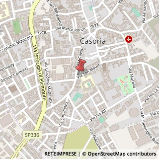 Mappa Via San Mauro, 3, 80026 Casoria, Napoli (Campania)