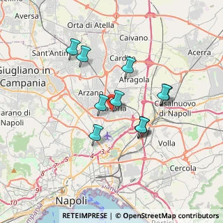 Mappa Piazza Giovanni, 80026 Casoria NA, Italia (3.20545)