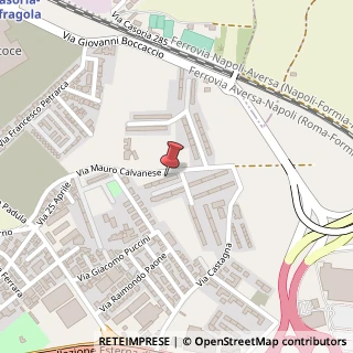 Mappa Via Mauro Calvanese, 54, 80026 Casoria, Napoli (Campania)
