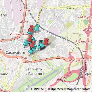 Mappa Via Falconieri Ignazio, 80022 Casoria NA, Italia (0.7145)