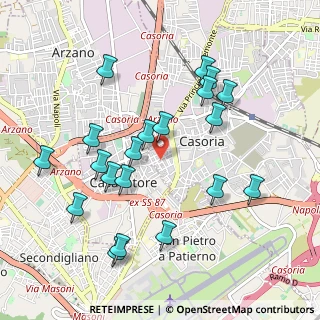Mappa Via Don Luigi Sturzo, 80026 Casoria NA, Italia (1.0875)