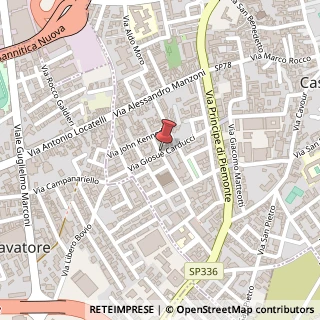 Mappa Via Giovanni Verga,  3, 80026 Casoria, Napoli (Campania)